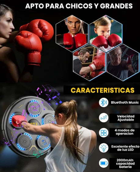 MAQUINA DE BOXEO BLUETOOTH