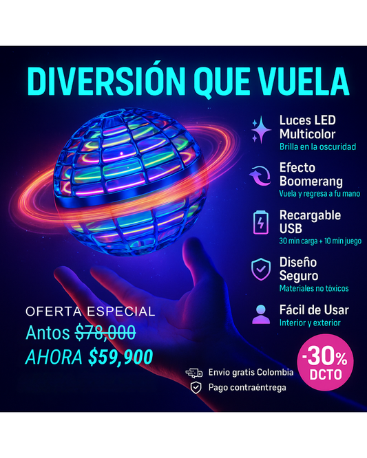 BOLA VOLADORA BOOMERANG