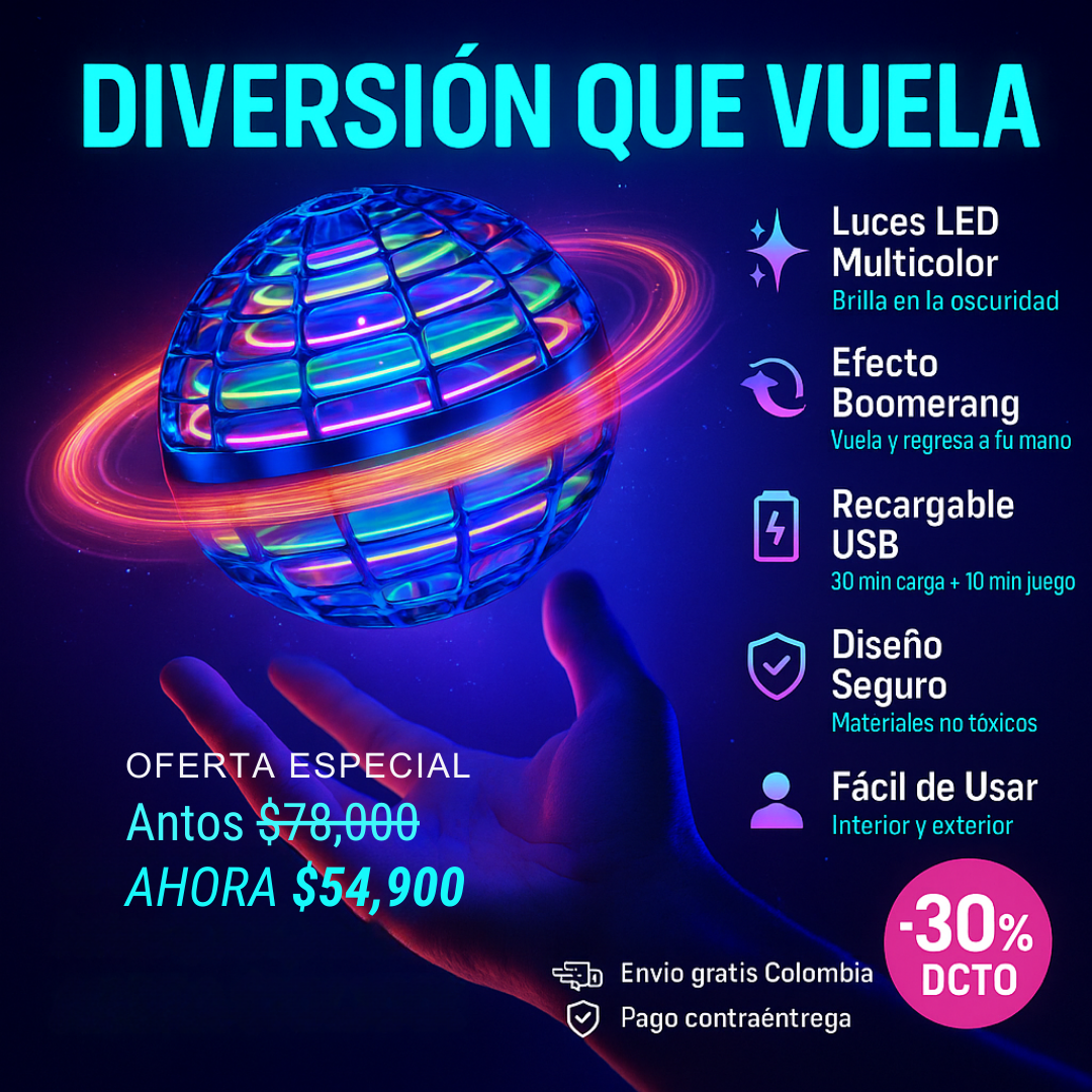 BOLA VOLADORA BOOMERANG