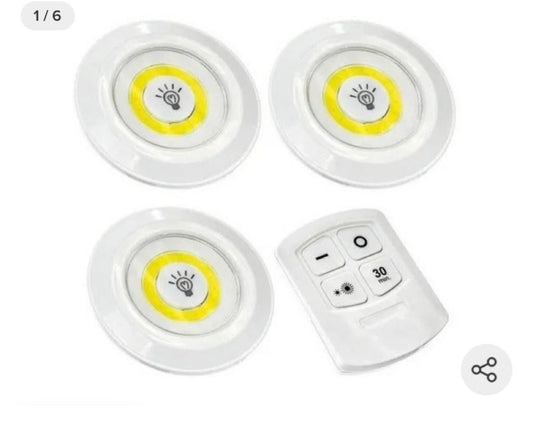 Luces led inalambricas (X3)